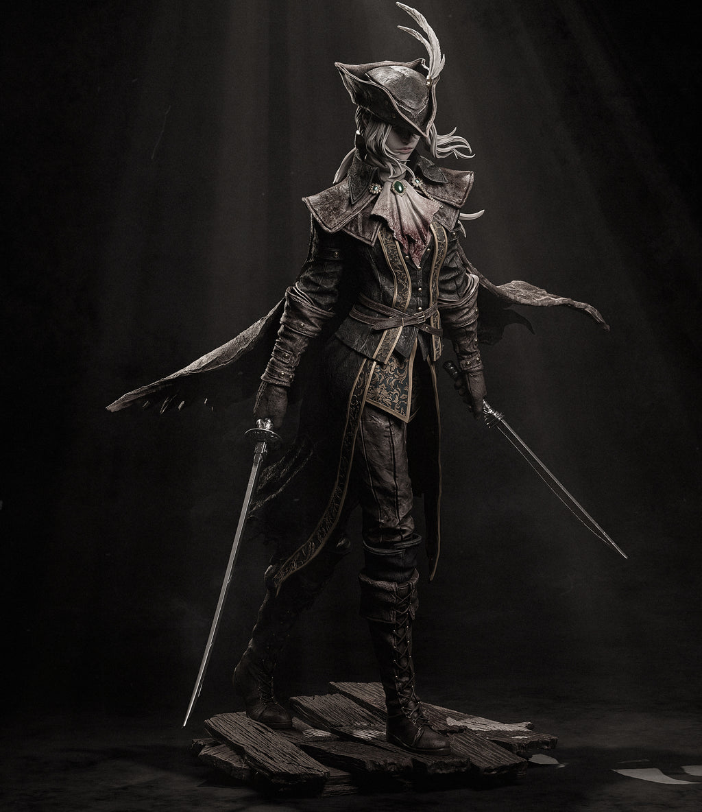 Shadowveil Feather Warden | 1/6 Unpainted Resin Kit Model