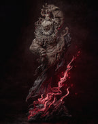 Infernal Rage Behemoth | 1/6 Unpainted Resin Kit Model