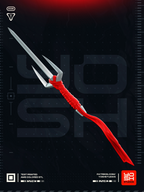 Crimson Abyss Trident | 1:1 Unpainted Kit Model