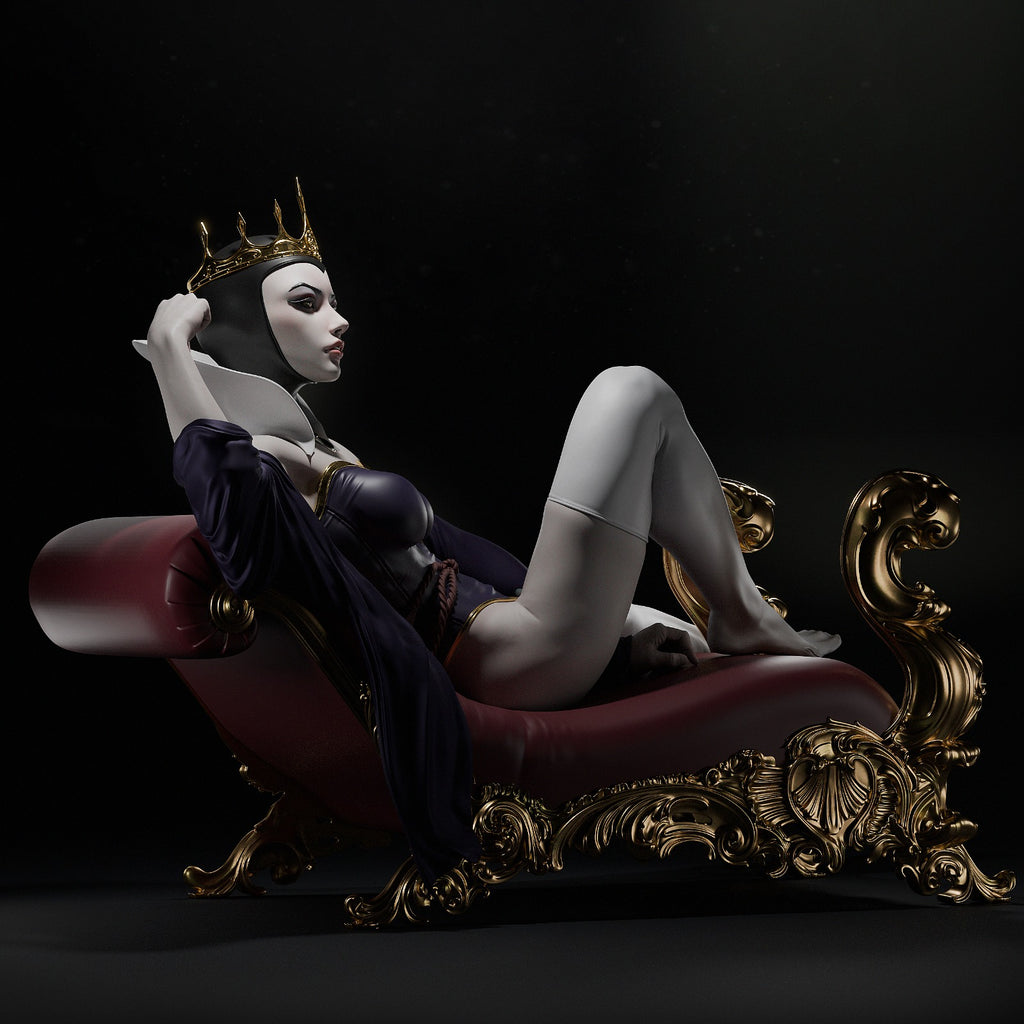 Ebony Crown Sovereign | 1/6 Unpainted Resin Kit Model