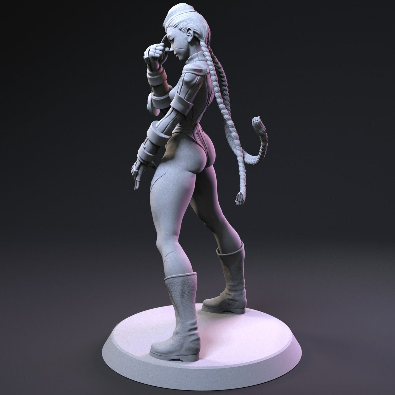 Thunderbraid Storm Warden | 1/6 Unpainted Resin Kit Model