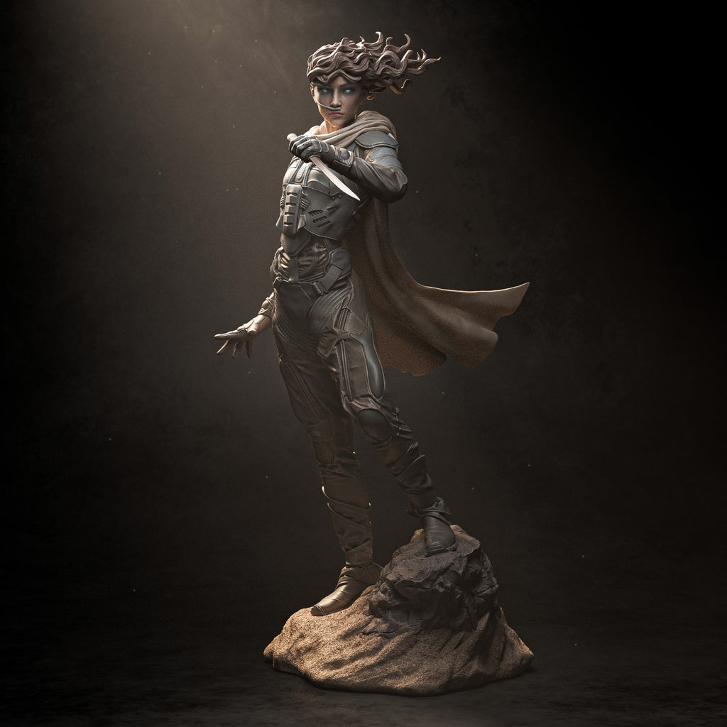 Wasteland Veil Sentinel | 1/6 Unpainted Resin Kit Model