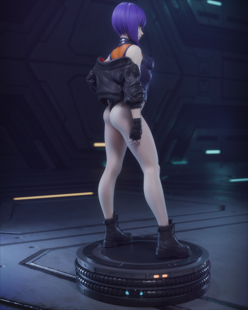 Shadow Veil Operative | 1/6 Unpainted Resin Kit Model
