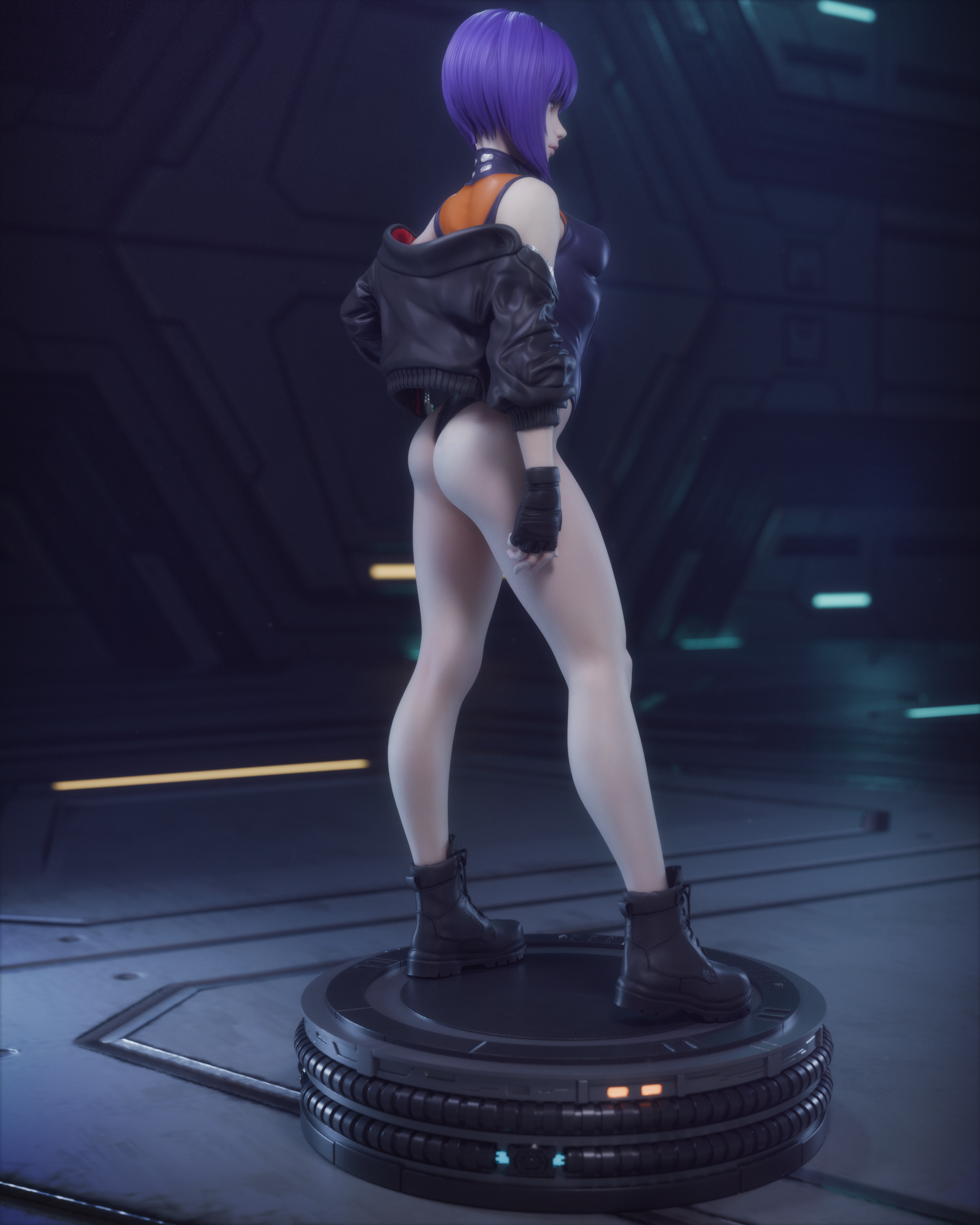 Shadow Veil Operative | 1/6 Unpainted Resin Kit Model