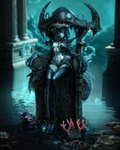 Abyssal Leviathan Queen | 1/6 Unpainted Resin Kit Model