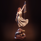 Veiled Justice Guardian | 1/6 Unpainted Resin Kit Model