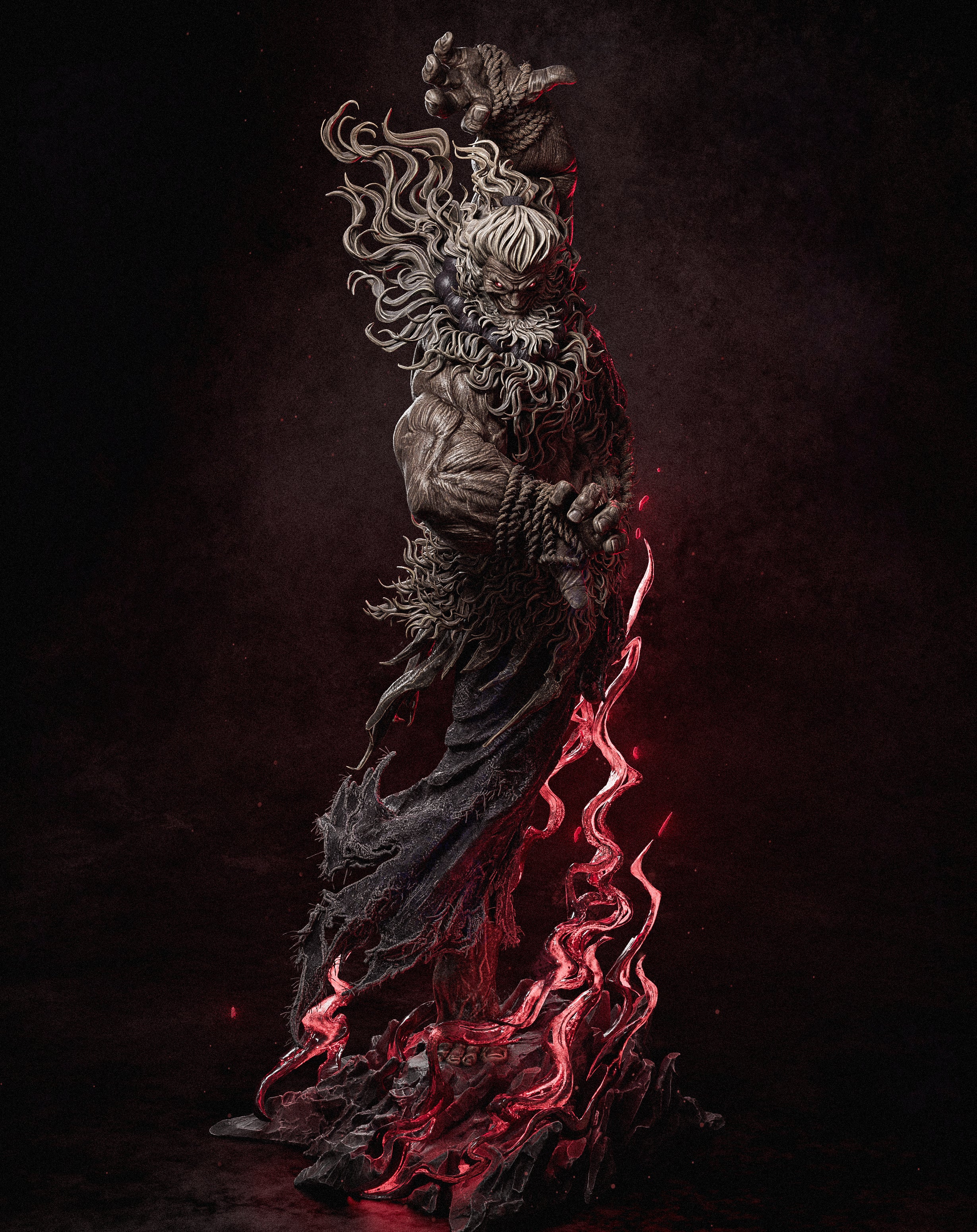 Infernal Rage Behemoth | 1/6 Unpainted Resin Kit Model