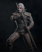 Ashen Wolf Slayer | 1/6 Unpainted Resin Kit Model