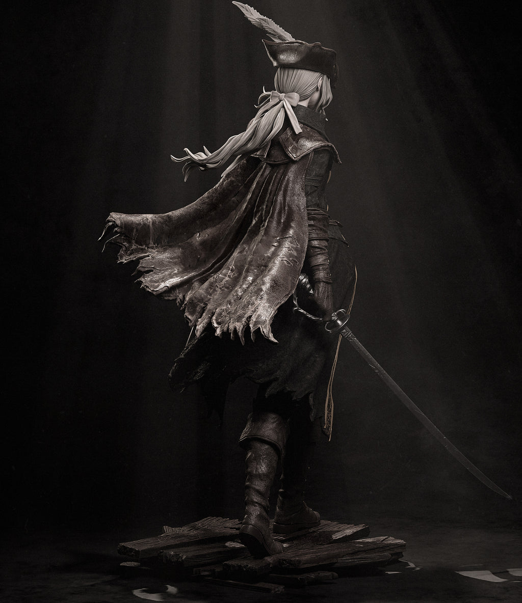 Shadowveil Feather Warden | 1/6 Unpainted Resin Kit Model