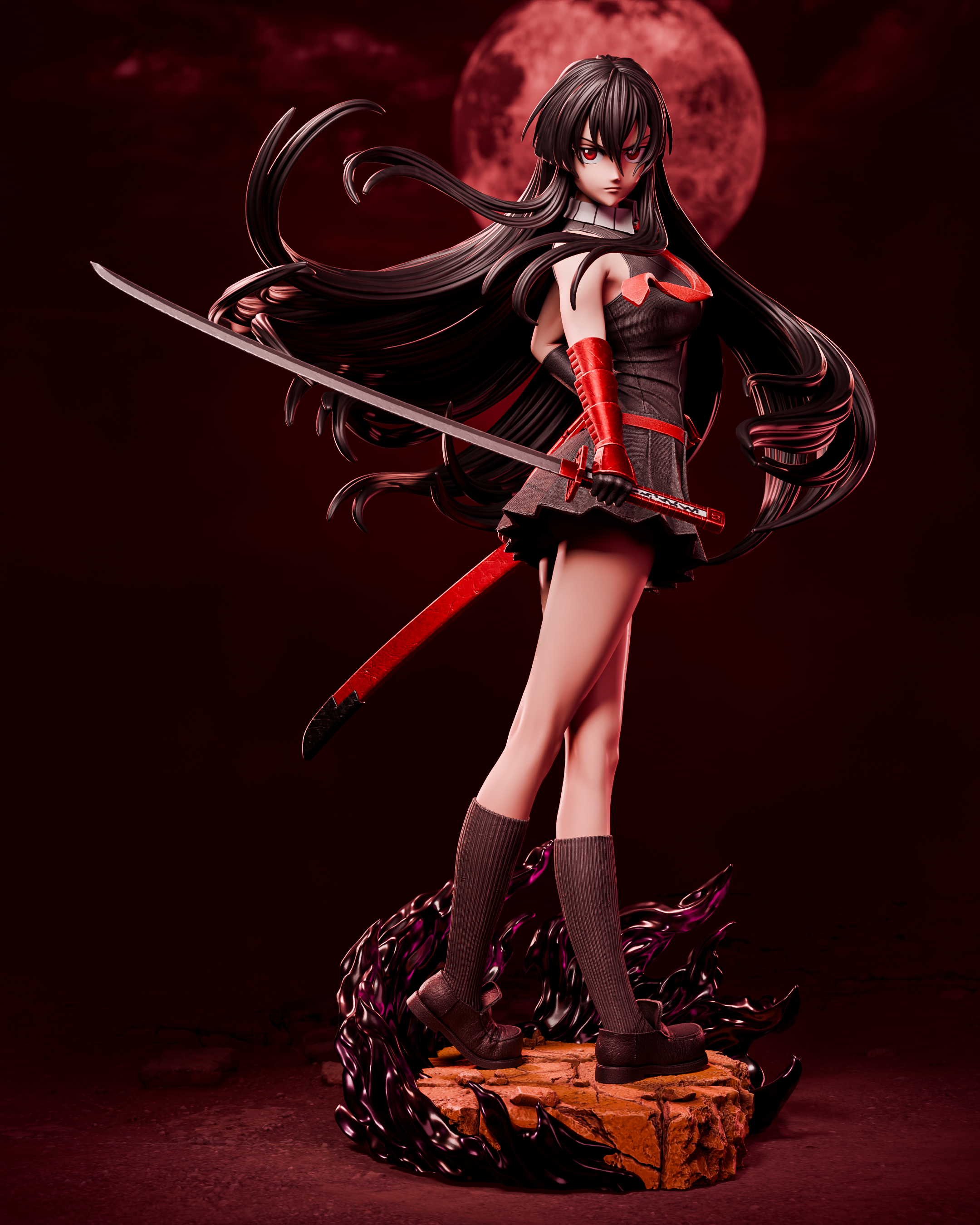 Shadow Blade Assassin | 1/6 Unpainted Resin Kit Model