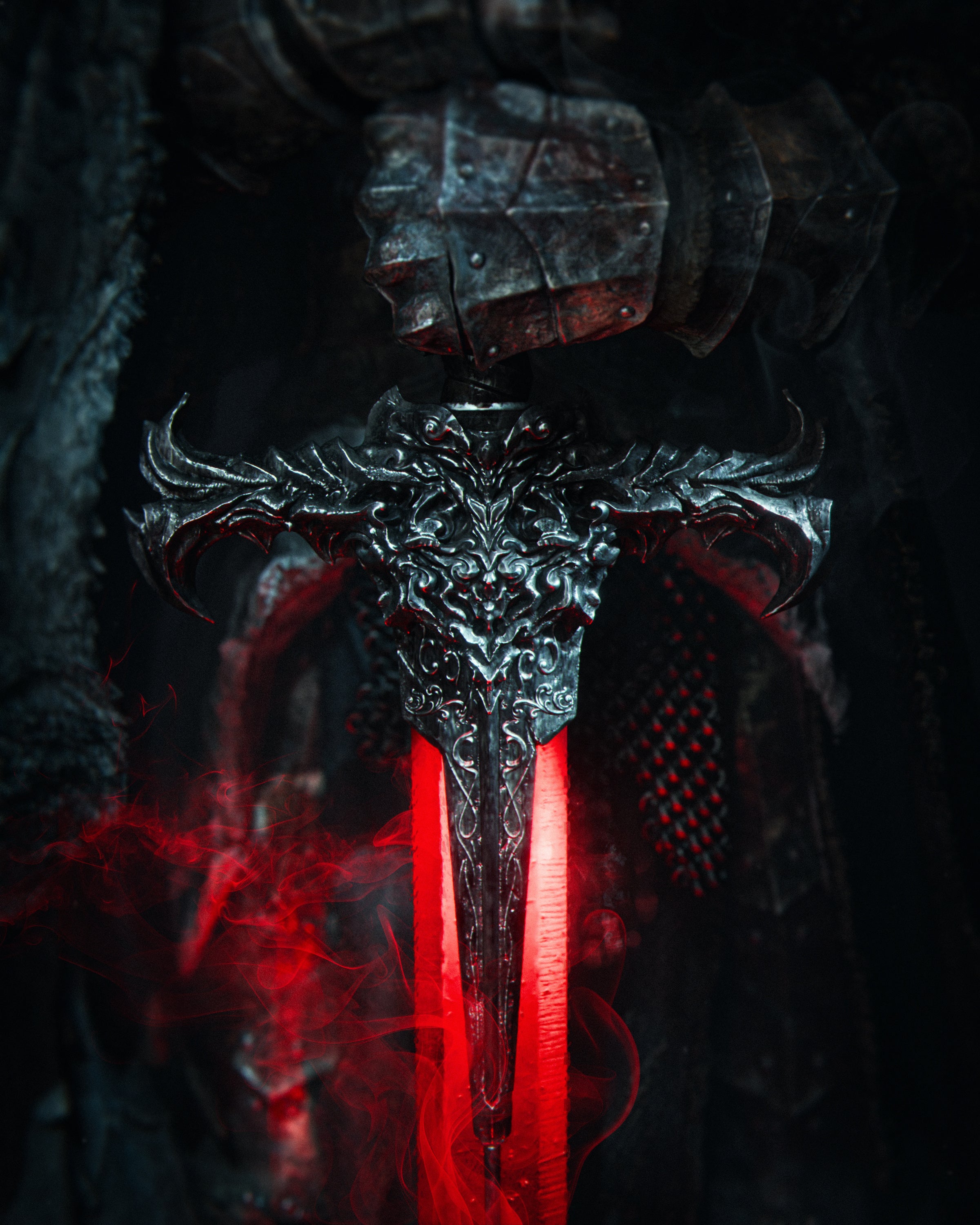 Shadowed Crown Sovereign | 1/6 Unpainted Resin Kit Model
