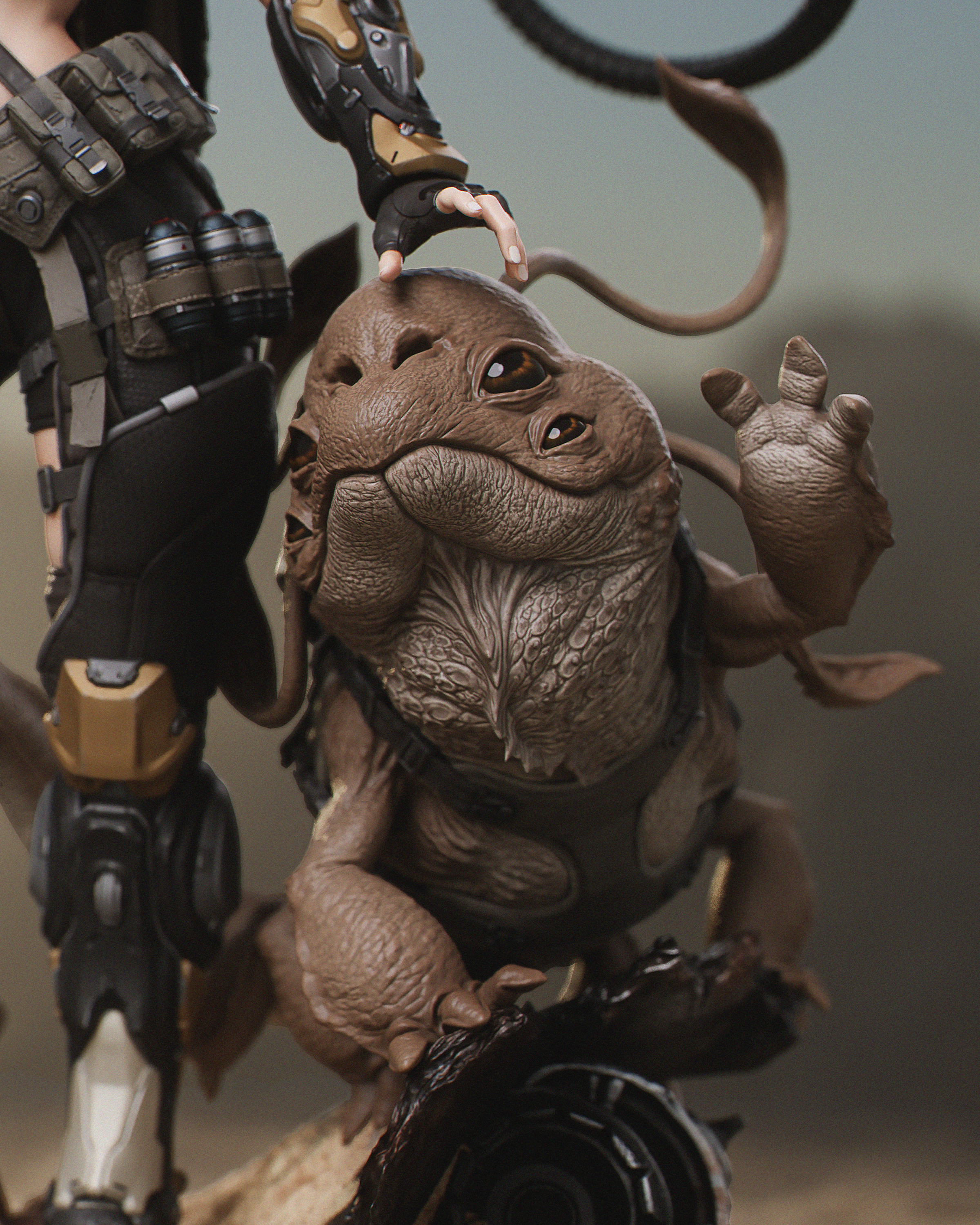 Iron Serpent Wasteland Warden | 1/6 Unpainted Resin Kit Model