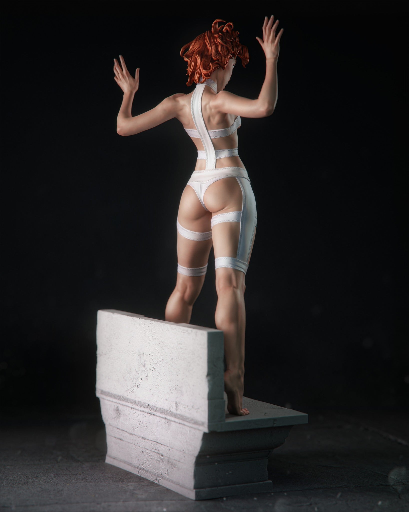 Crimson Tempest Nymph | 1/6 Unpainted Resin Kit Model