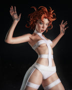 Crimson Tempest Nymph | 1/6 Unpainted Resin Kit Model
