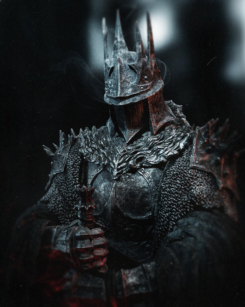 Shadowed Crown Sovereign | 1/6 Unpainted Resin Kit Model