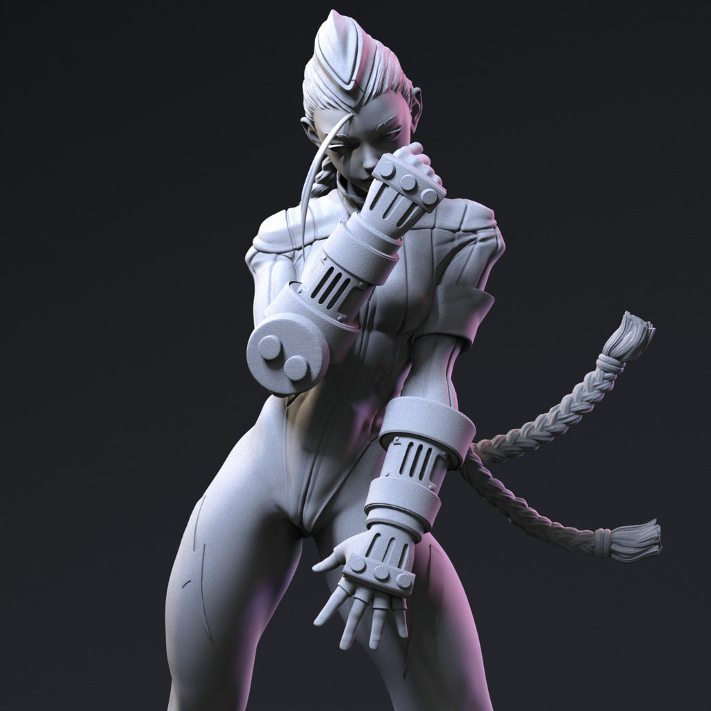 Thunderbraid Storm Warden | 1/6 Unpainted Resin Kit Model