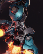 Stellar Flame Ace | 1/6 Unpainted Resin Kit Model