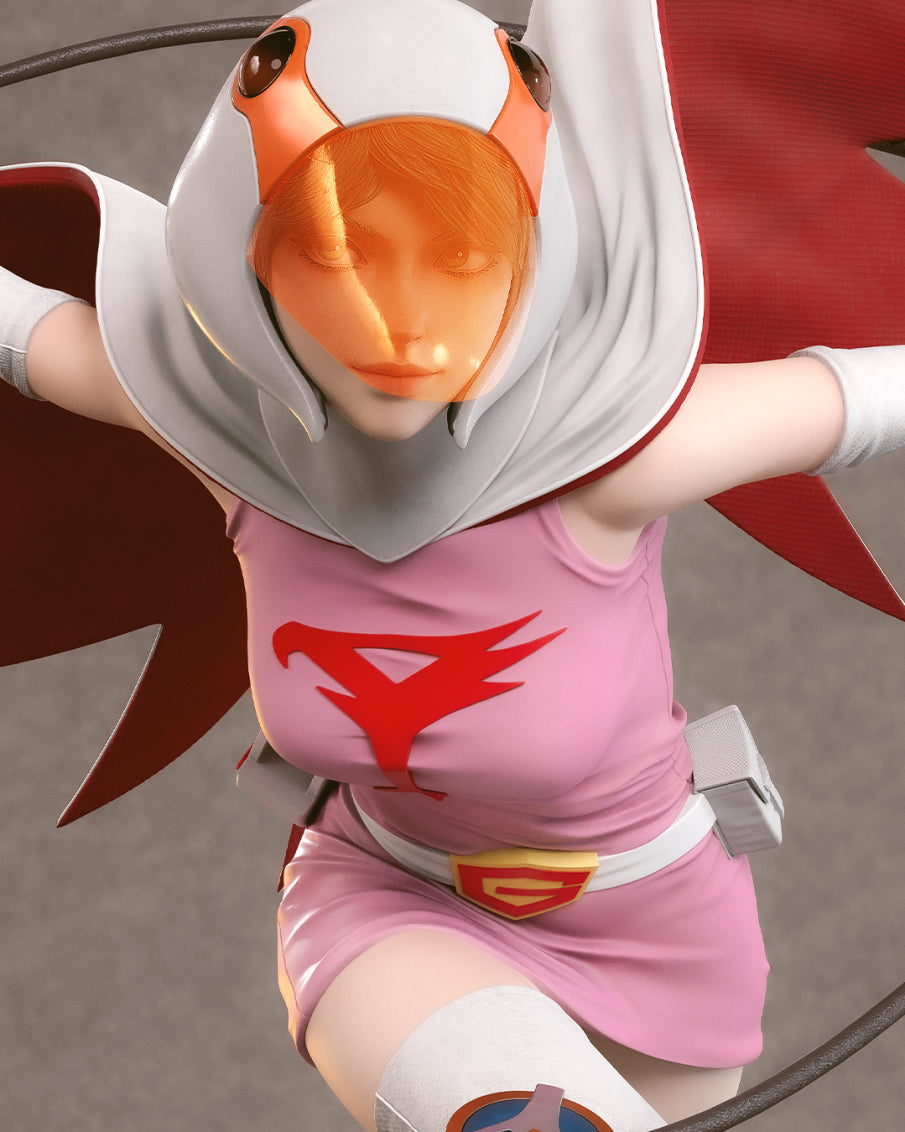 Crimson Wing Avenger Pinup | 1/6 Unpainted Resin Kit Model