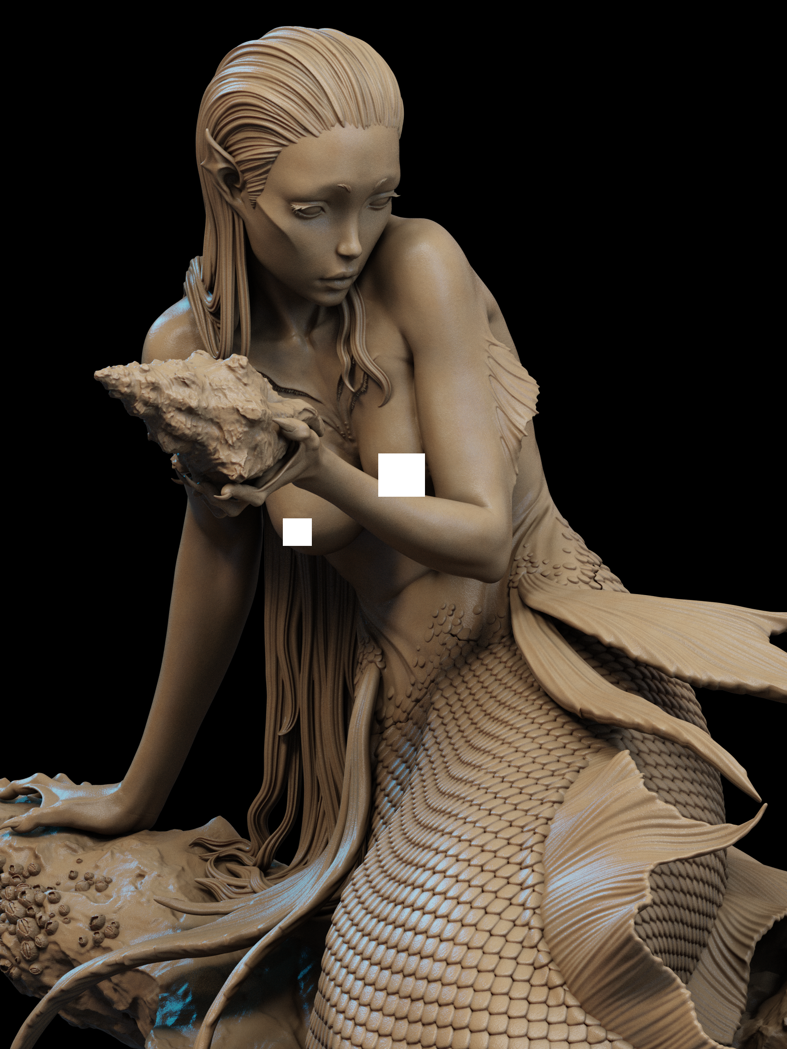Ocean Siren | 1/9 Unpainted Resin Kit