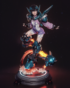 Stellar Flame Ace | 1/6 Unpainted Resin Kit Model