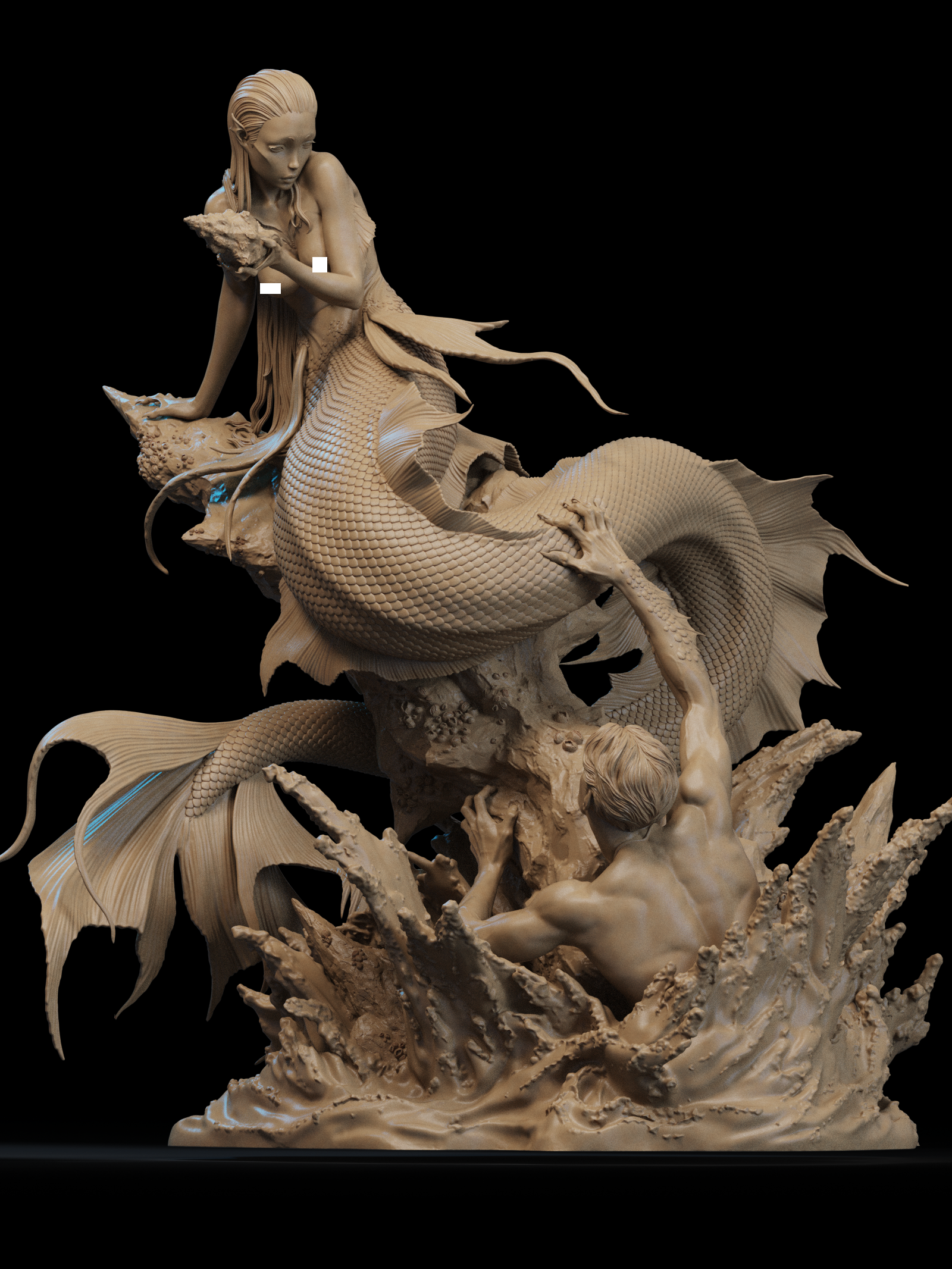 Ocean Siren | 1/9 Unpainted Resin Kit
