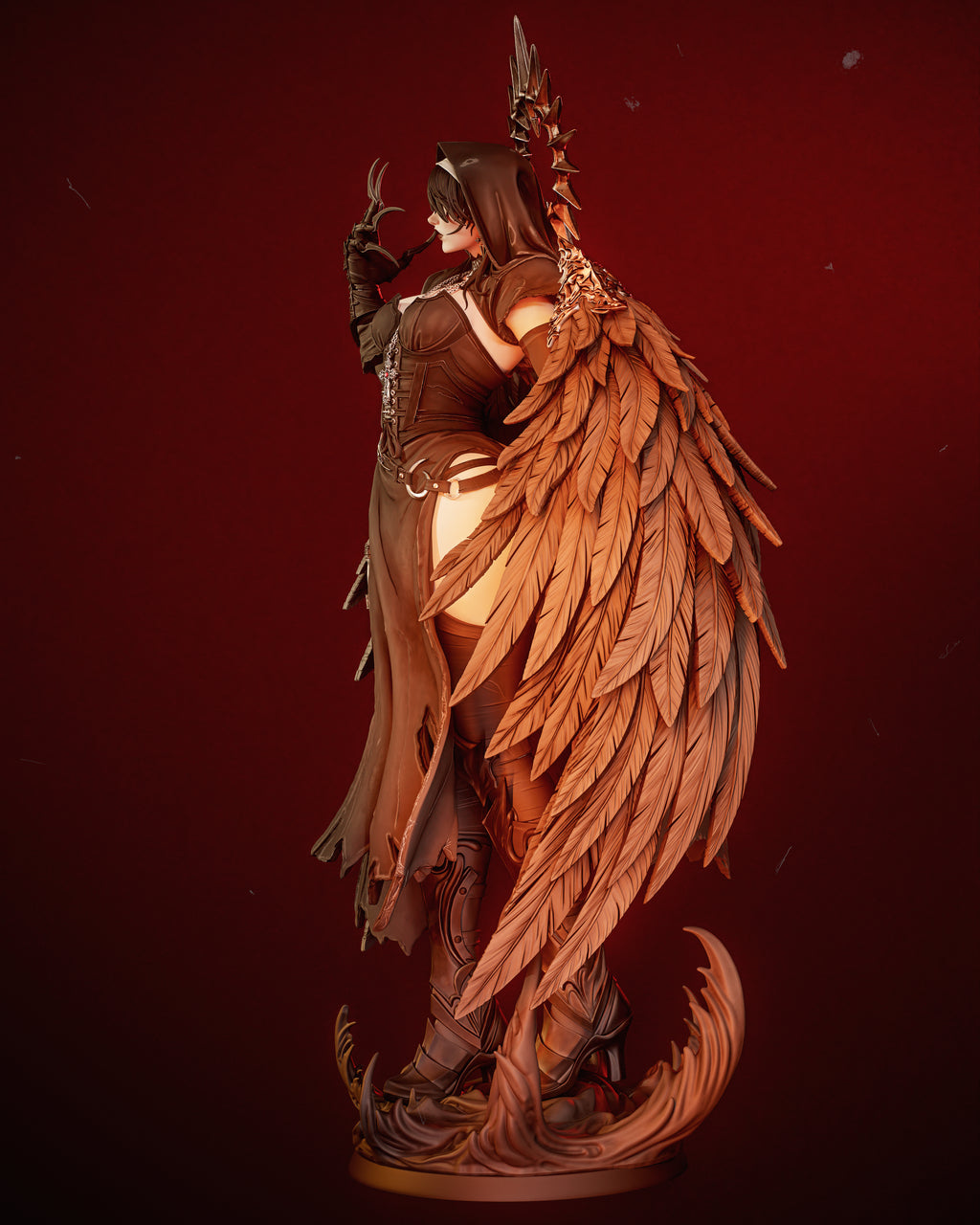 Abyssal Winged Harbinger | 1/6 Unpainted Resin Kit Model