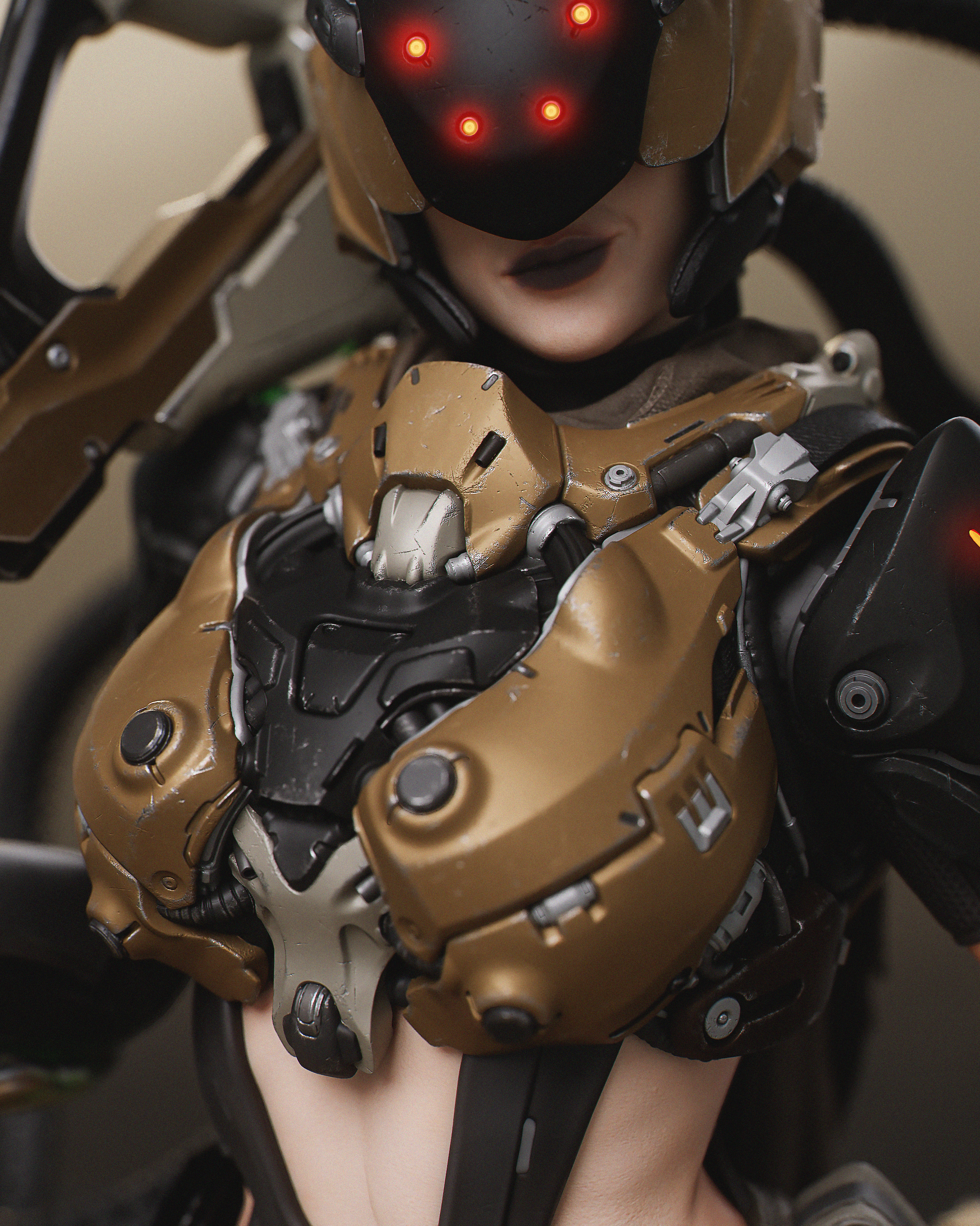 Iron Serpent Wasteland Warden | 1/6 Unpainted Resin Kit Model