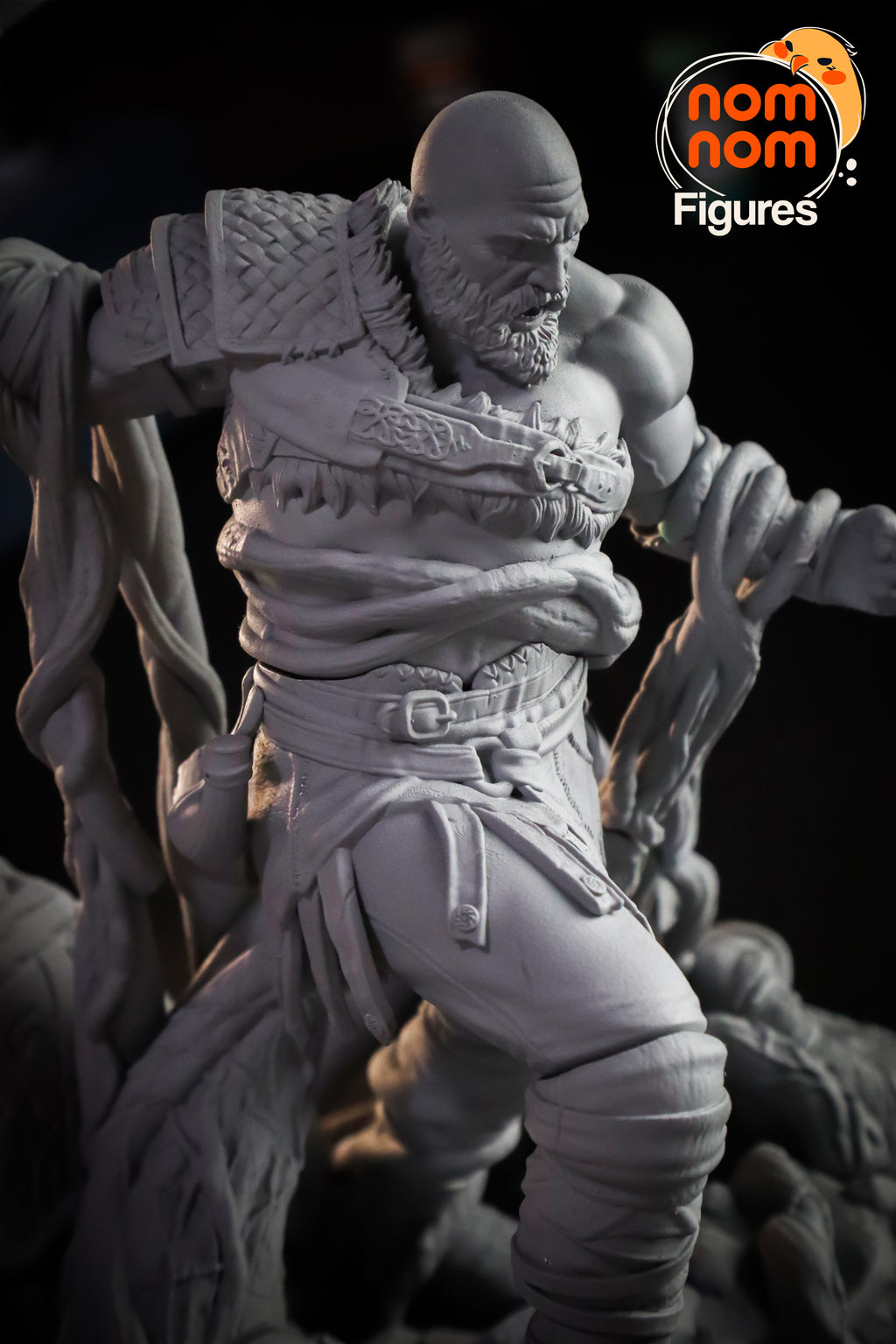 Ragebound Warlord | 1/10 Unpainted Resin Kit Model