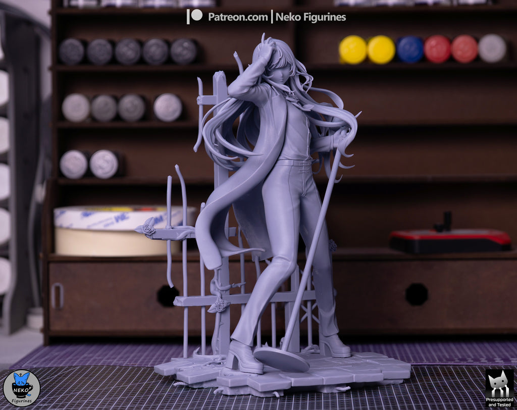 Midnight Melody Siren | 1/7 Unpainted Resin Kit Model