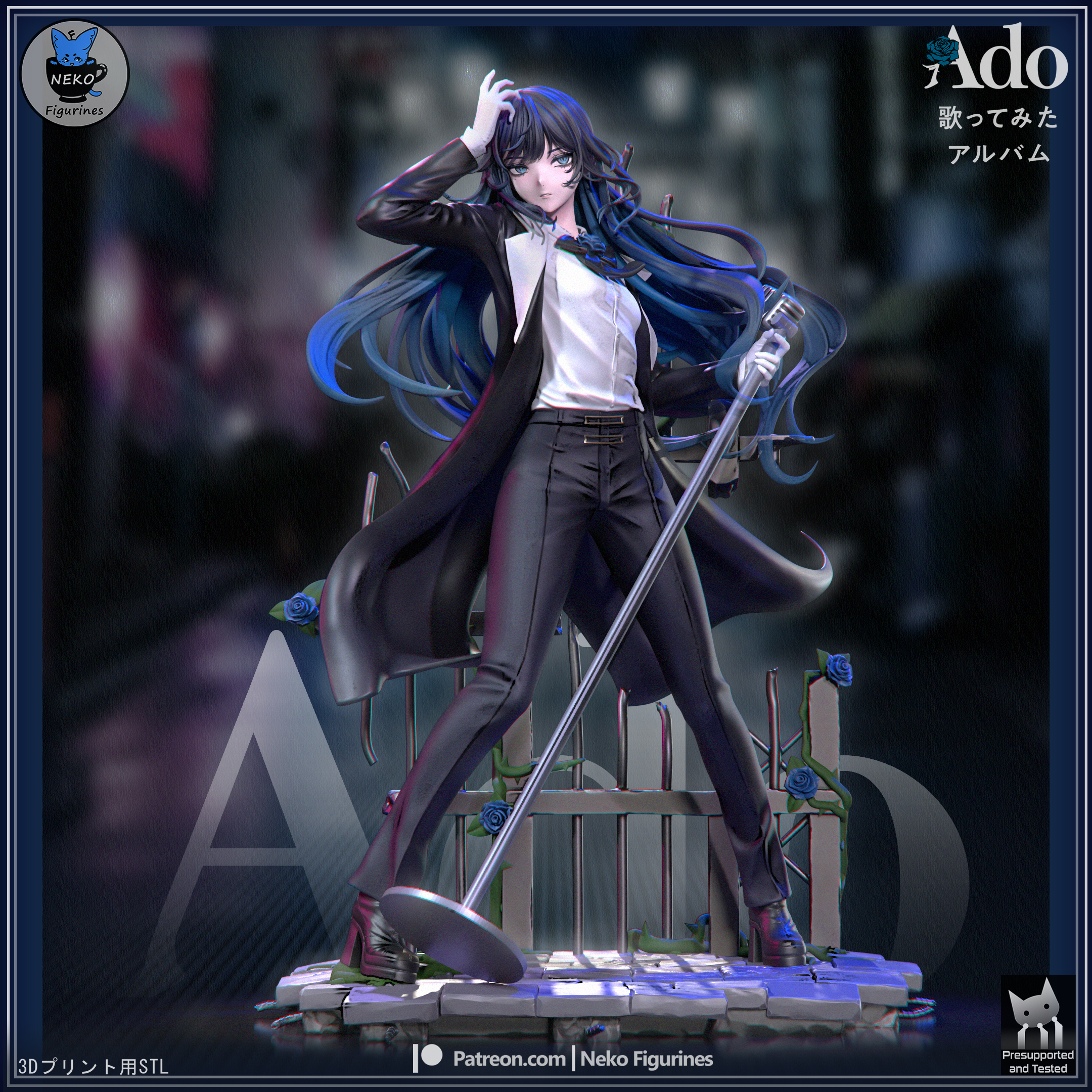 Midnight Melody Siren | 1/7 Unpainted/Painted Resin Figure