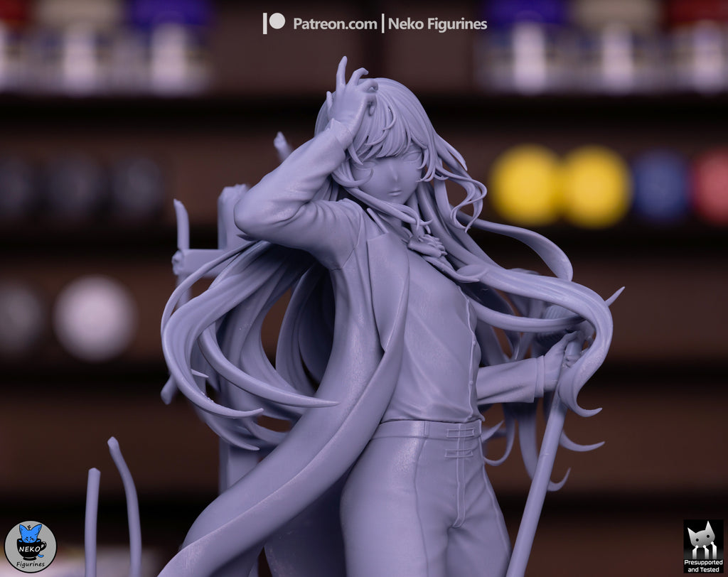 Midnight Melody Siren | 1/7 Unpainted Resin Kit Model