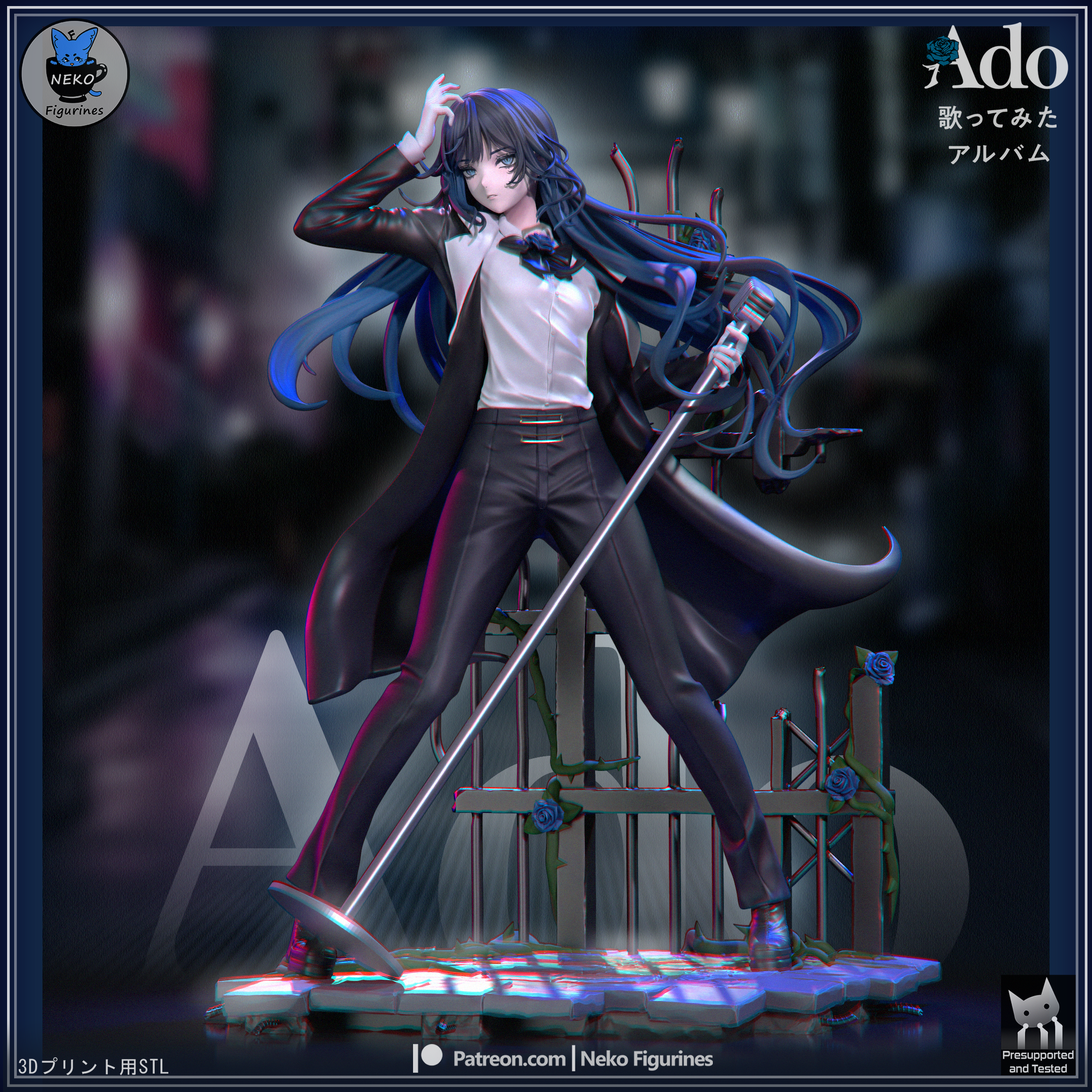 Midnight Melody Siren | 1/7 Unpainted/Painted Resin Figure