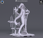 Midnight Melody Siren | 1/7 Unpainted Resin Kit Model
