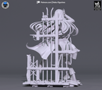 Midnight Melody Siren | 1/7 Unpainted Resin Kit Model