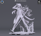 Midnight Melody Siren | 1/7 Unpainted Resin Kit Model