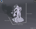 Midnight Melody Siren | 1/7 Unpainted/Painted Resin Figure