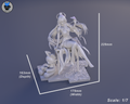 Luminous Star Muse | 1/7 Unpainted Resin Kit Model