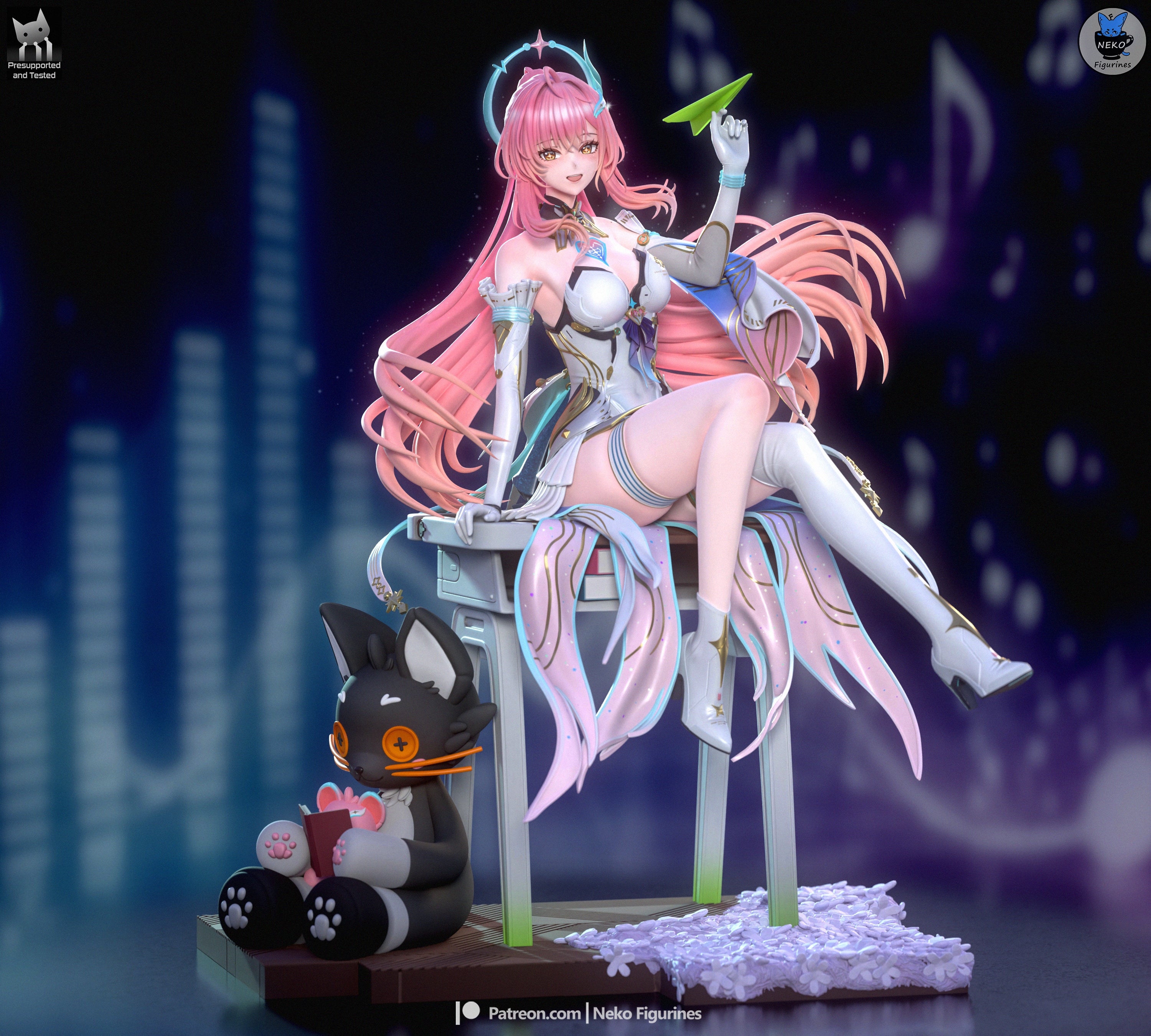 Luminous Star Muse | 1/7 Unpainted Resin Kit Model