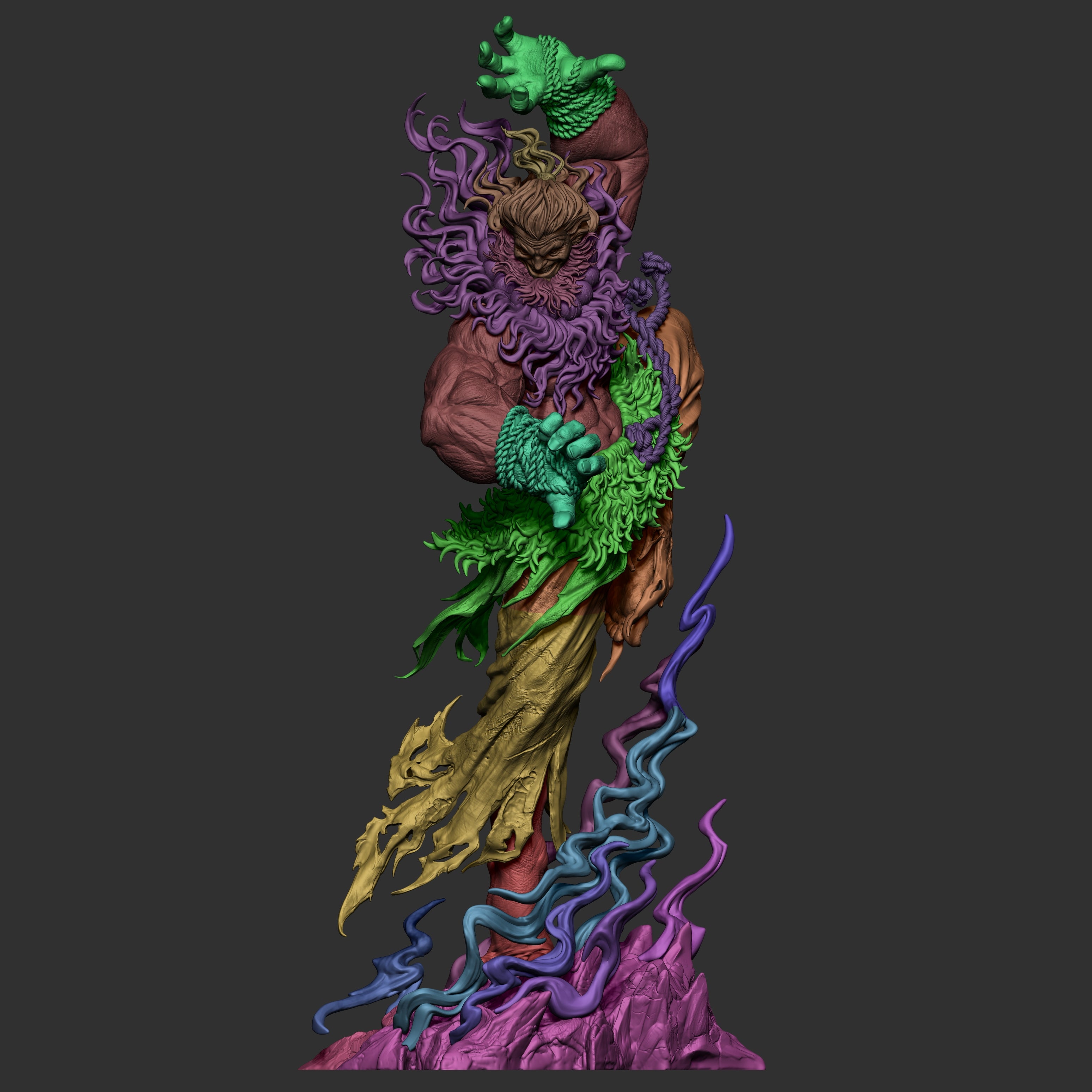 Infernal Rage Behemoth | 1/6 Unpainted Resin Kit Model
