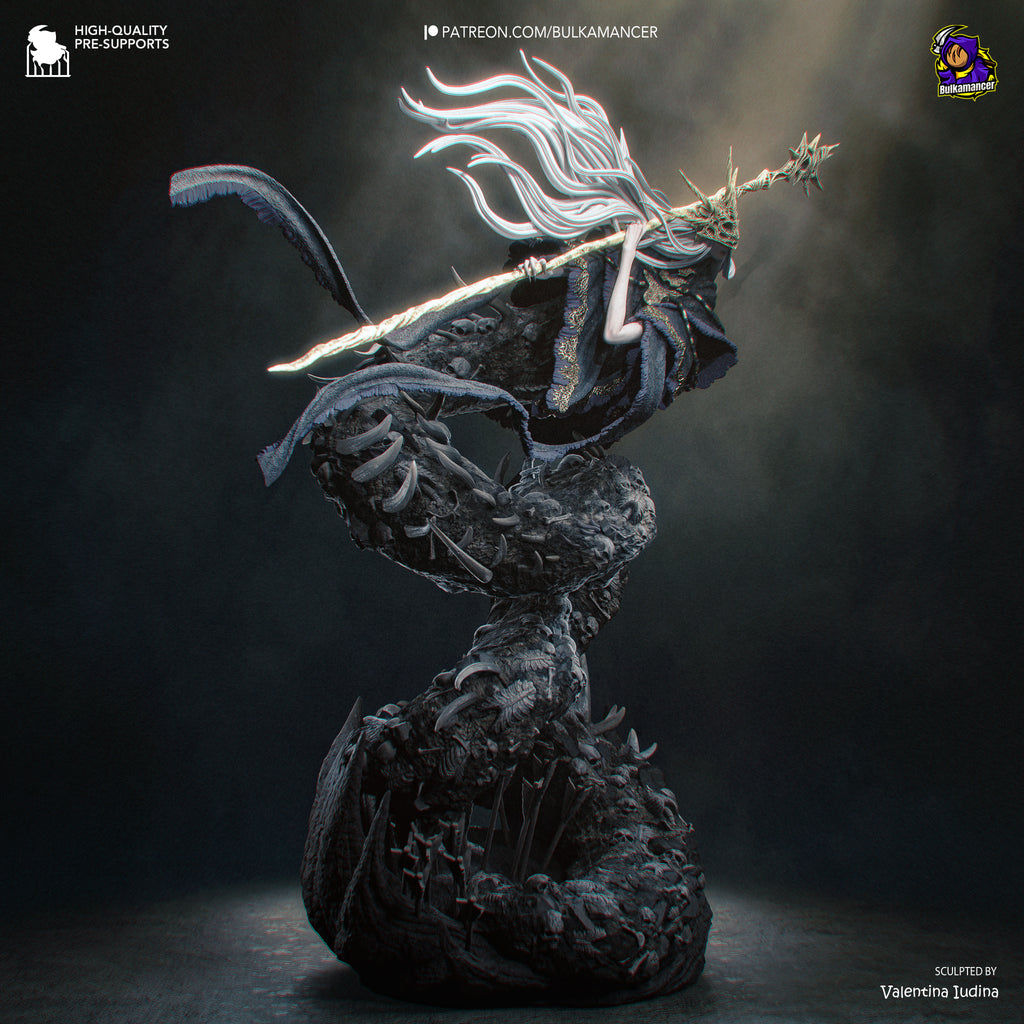 Abyssal Serpent Sorcerer | 1/8 Unpainted Resin Kit