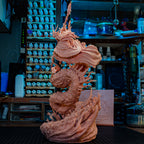 Abyssal Serpent Sorcerer | 1/8 Unpainted Resin Kit