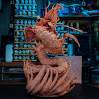 Abyssal Serpent Sorcerer | 1/8 Unpainted Resin Kit