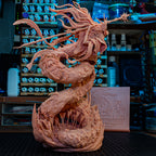 Abyssal Serpent Sorcerer | 1/8 Unpainted Resin Kit