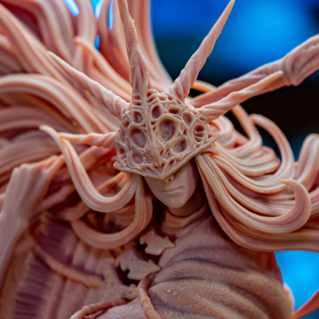 Abyssal Serpent Sorcerer | 1/8 Unpainted Resin Kit