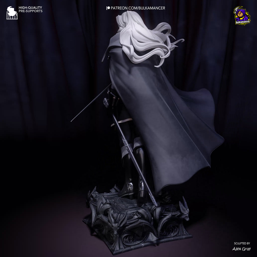 Ebon Veil Blade Warden | 1/8 Unpainted Resin Kit Model