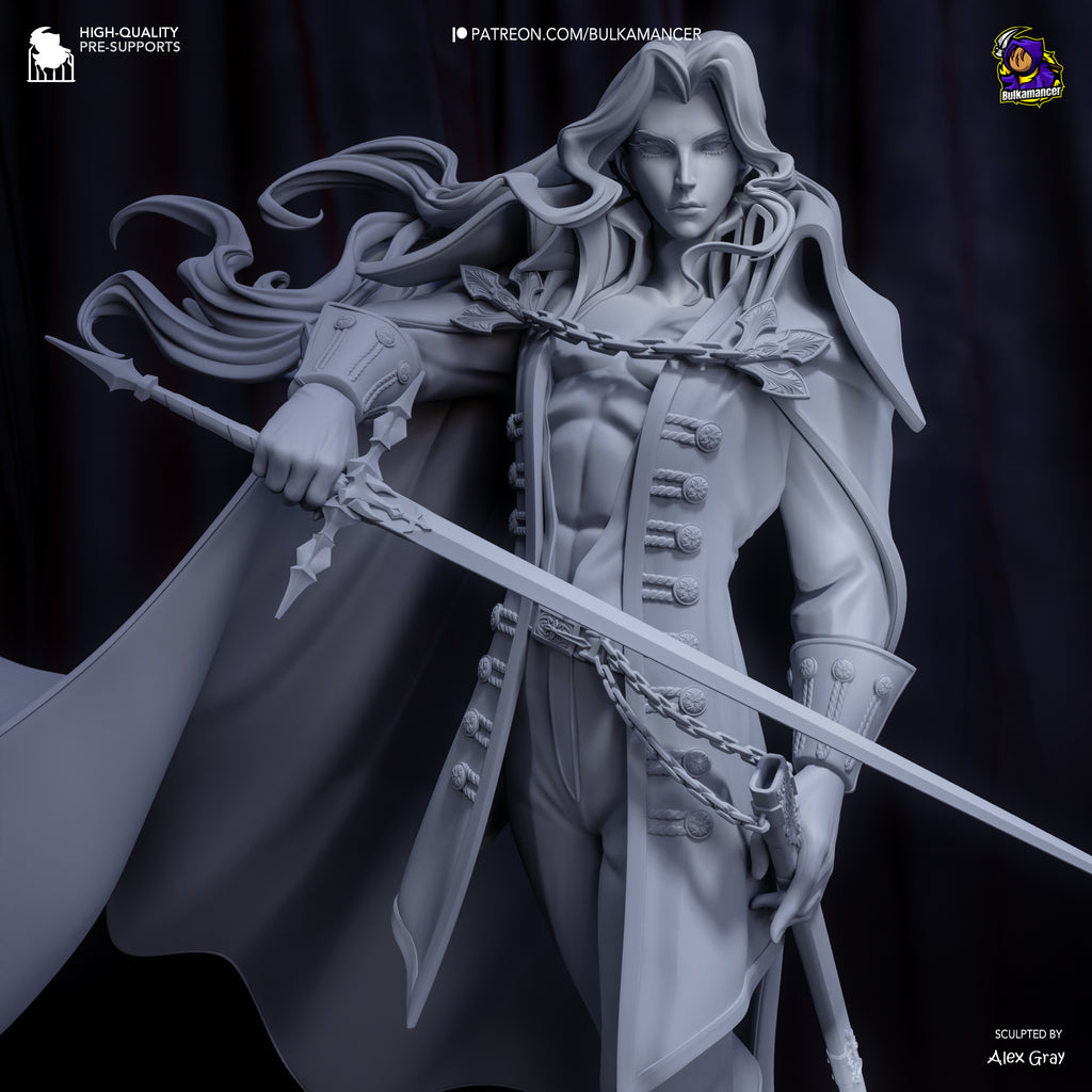 Ebon Veil Blade Warden | 1/8 Unpainted Resin Kit Model