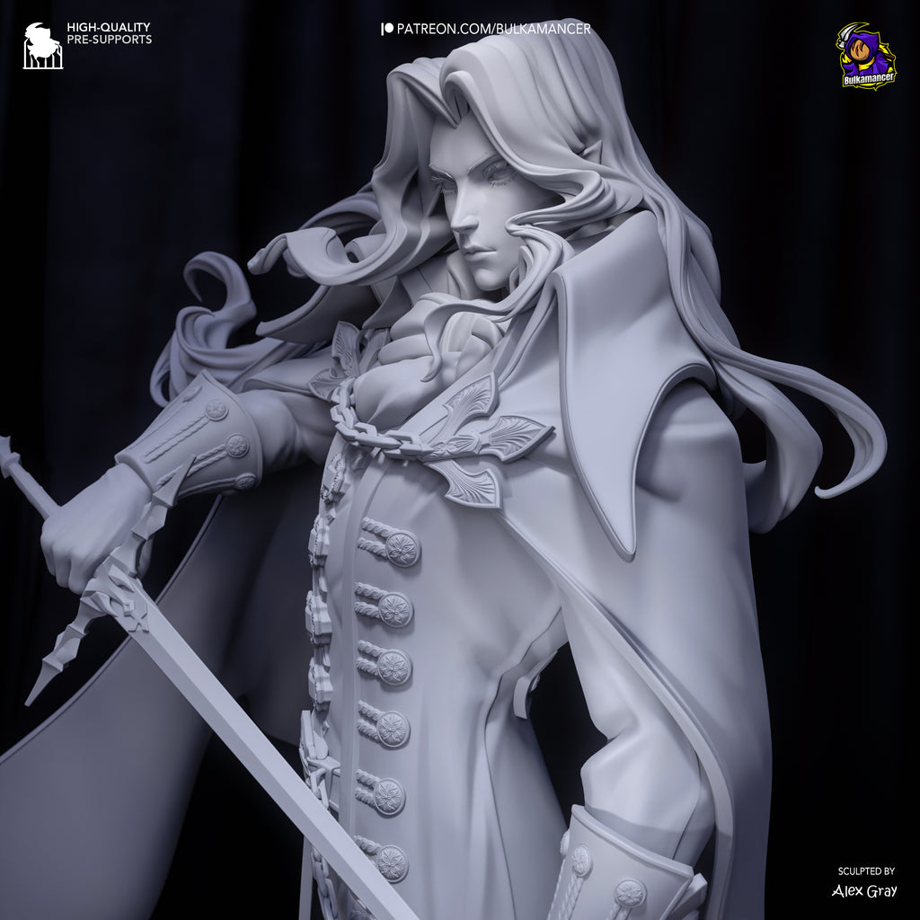 Ebon Veil Blade Warden | 1/8 Unpainted Resin Kit Model
