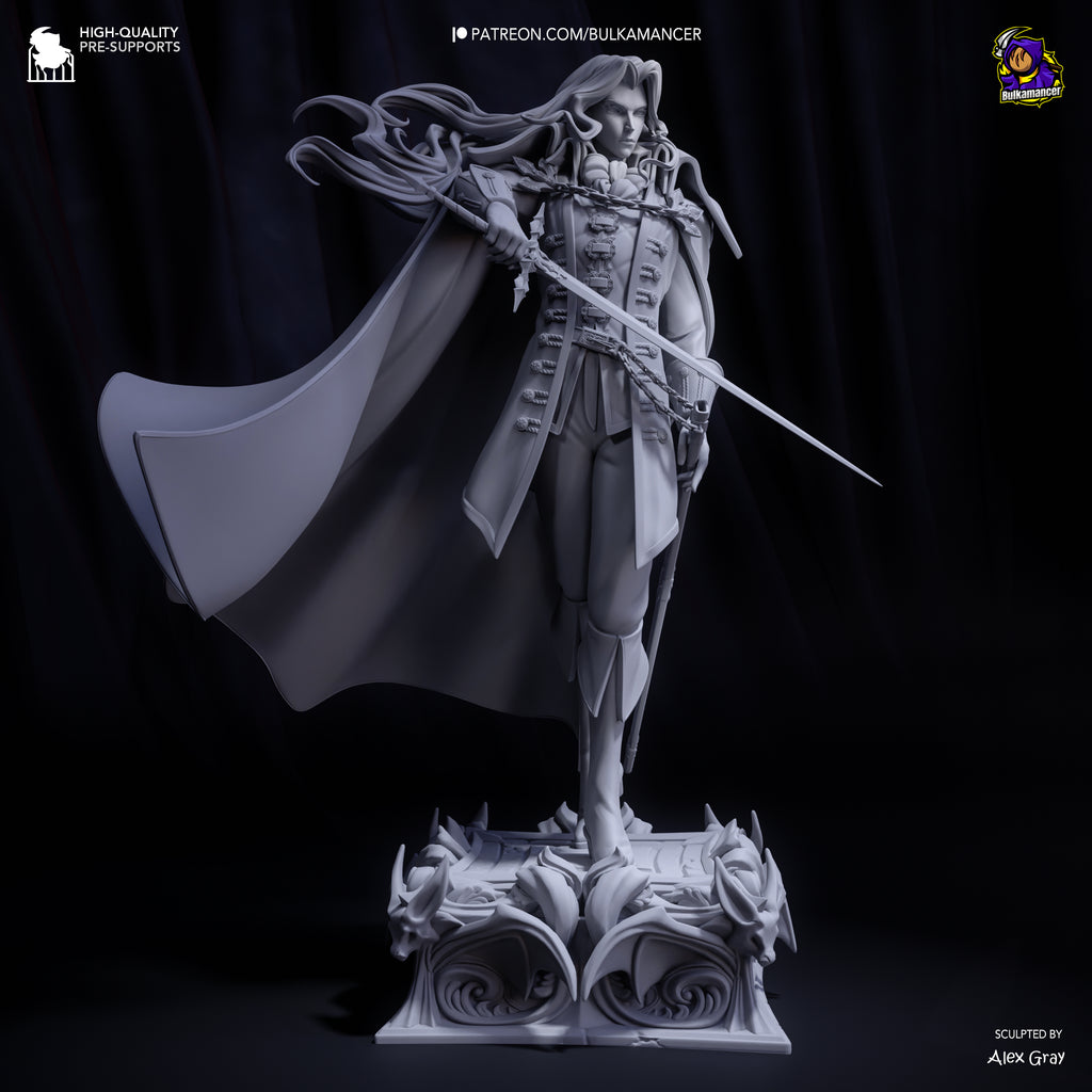 Ebon Veil Blade Warden | 1/8 Unpainted Resin Kit Model