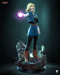 Blonde Cyber Enforcer Pinup | 1/6 Unpainted Resin Kit Model