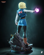 Blonde Cyber Enforcer Pinup | 1/6 Unpainted Resin Kit Model